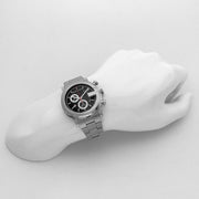  Shop Authentic Gucci G Chrono Black Dial Silver Steel Strap Watch For Men - YA101309 - Luxxuri