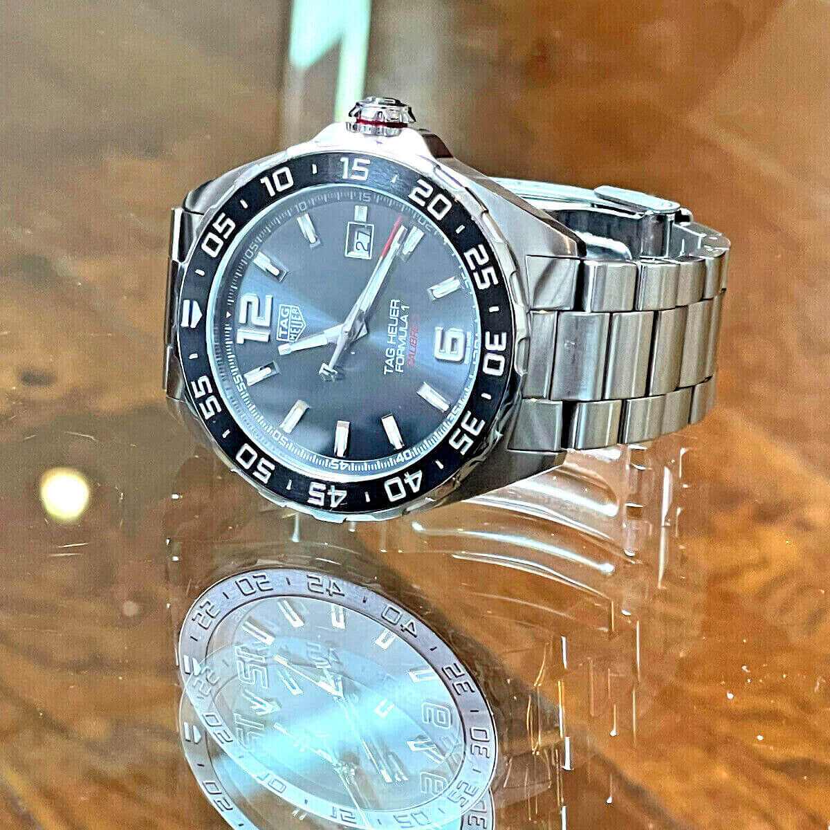  Shop Authentic Tag Heuer Formula 1 Anthracite Dial Watch for Men - WAZ2011.BA0842 - Luxxuri