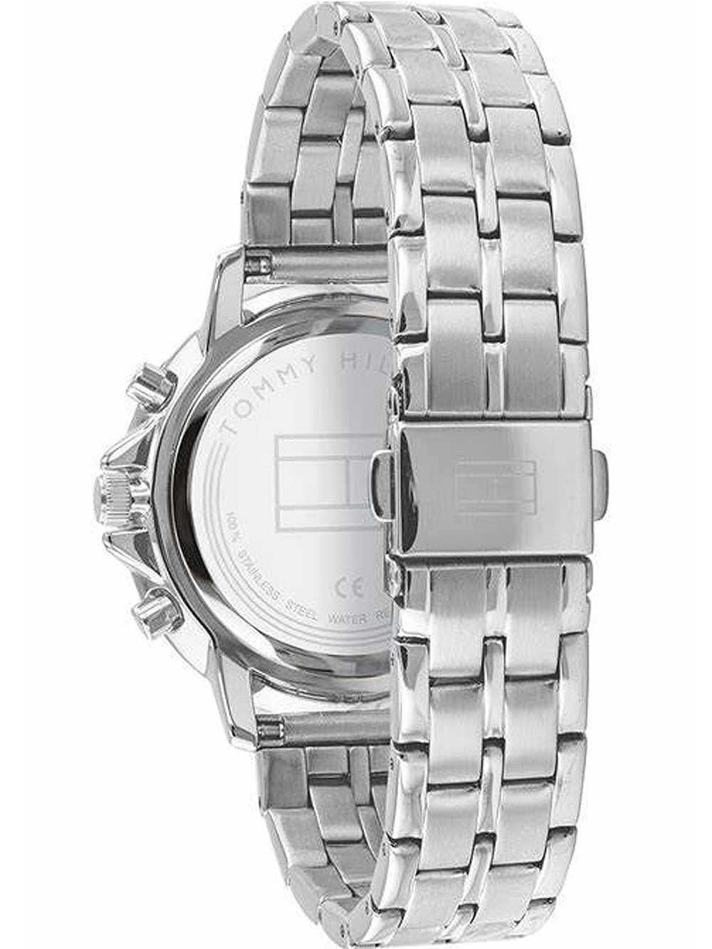  Shop Authentic Tommy Hilfiger Casual Quartz Blue Dial Silver Steel Strap Watch For Women - 1782188 - Luxxuri