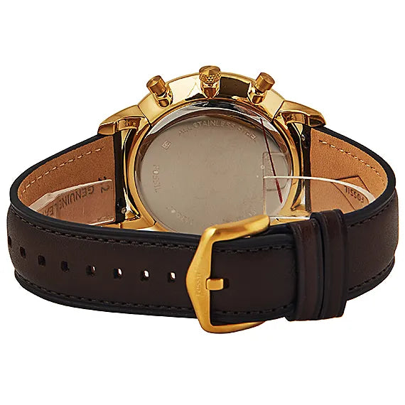  Shop Authentic Fossil Neutra Chronograph Brown Dial Brown Leather Strap Watch for Men - FS5763 - Luxxuri