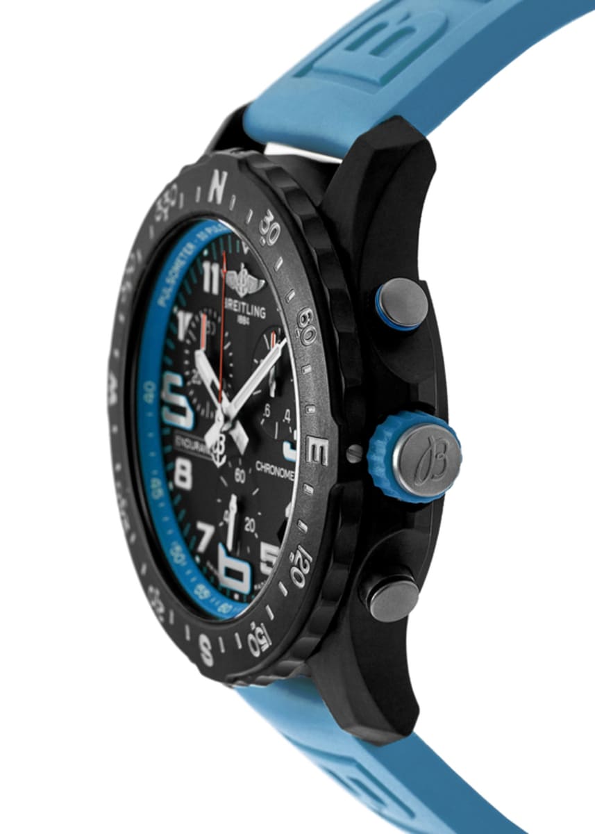  Shop Authentic Breitling Endurance Pro Black Dial Light Blue Rubber Strap Watch for Men - X82310281B1S1 - Luxxuri