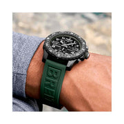 Shop Authentic Breitling Endurance Pro Black Dial Green Rubber Strap Watch for Men - X82310D31B1S1 - Luxxuri