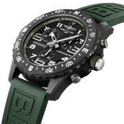  Shop Authentic Breitling Endurance Pro Black Dial Green Rubber Strap Watch for Men - X82310D31B1S1 - Luxxuri
