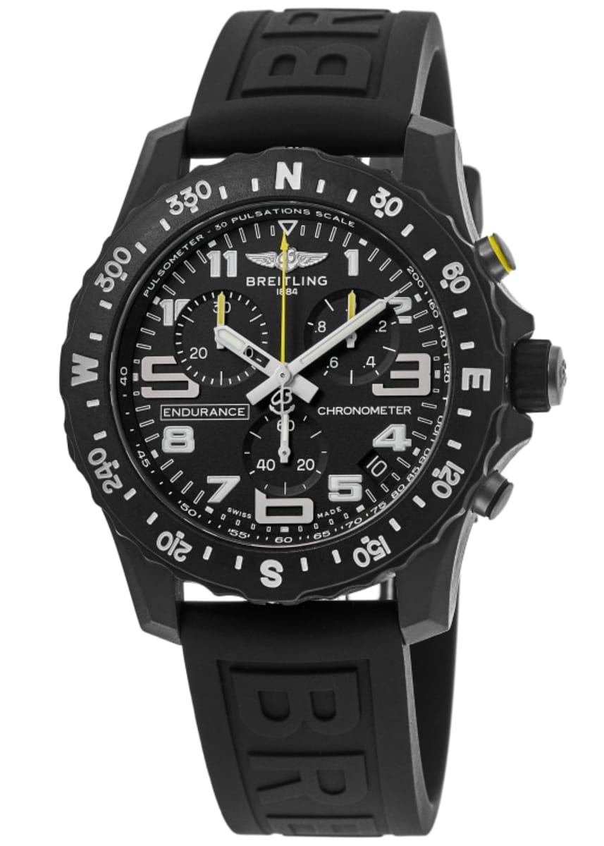 Shop Authentic Breitling Endurance Pro Black Dial Black Rubber Strap Watch for Men - X82310E51B1S1 - Luxxuri