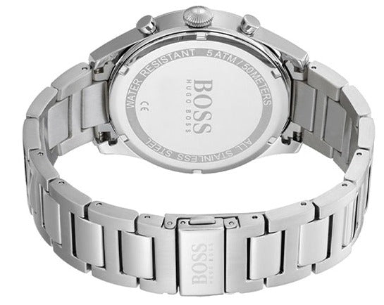  Shop Authentic Hugo Boss Classic Grey Dial Two Tone Steel Strap Watch for Men - 1513688 - Luxxuri