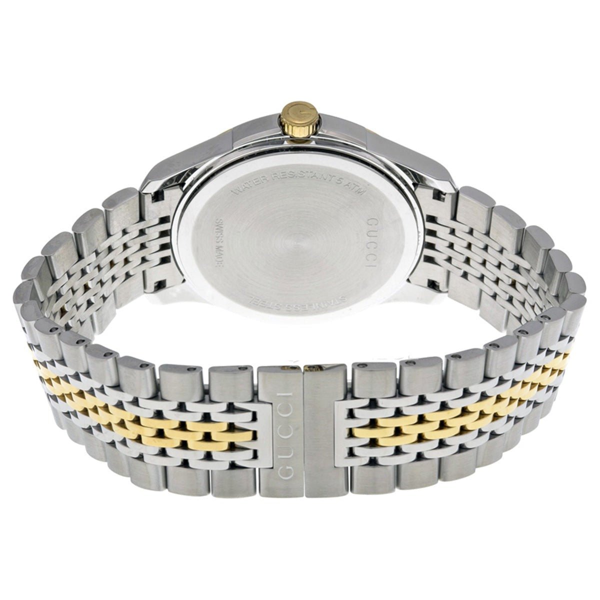  Shop Authentic Gucci G Timeless Silver Dial Two Tone Steel Strap Watch For Men - YA126409 - Luxxuri