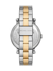  Shop Authentic Michael Kors Analog Blue Dial Two Tone Steel Strap Watch for Women - MKO1049 - Luxxuri