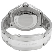  Shop Authentic Breitling Superocean Automatic 44mm Black Dial Silver Steel Strap Watch for for Men - A17376211B1A1 - Luxxuri