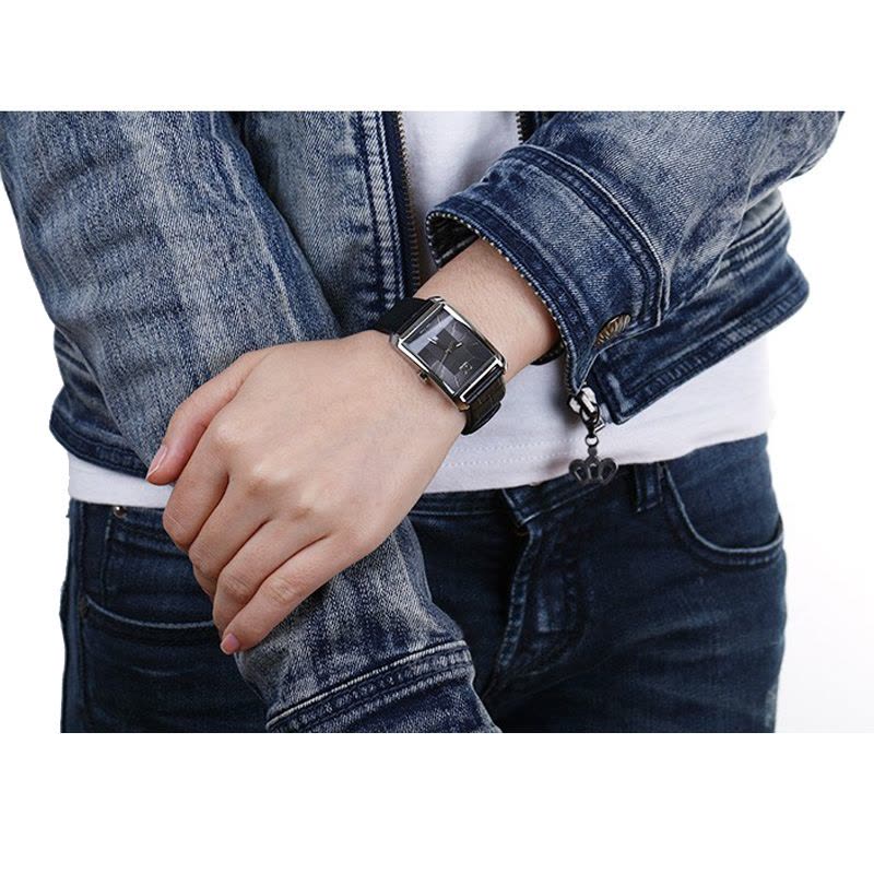  Shop Authentic Calvin Klein Window Black Dial Black Leather Strap Watch for Men - K2M23107 - Luxxuri