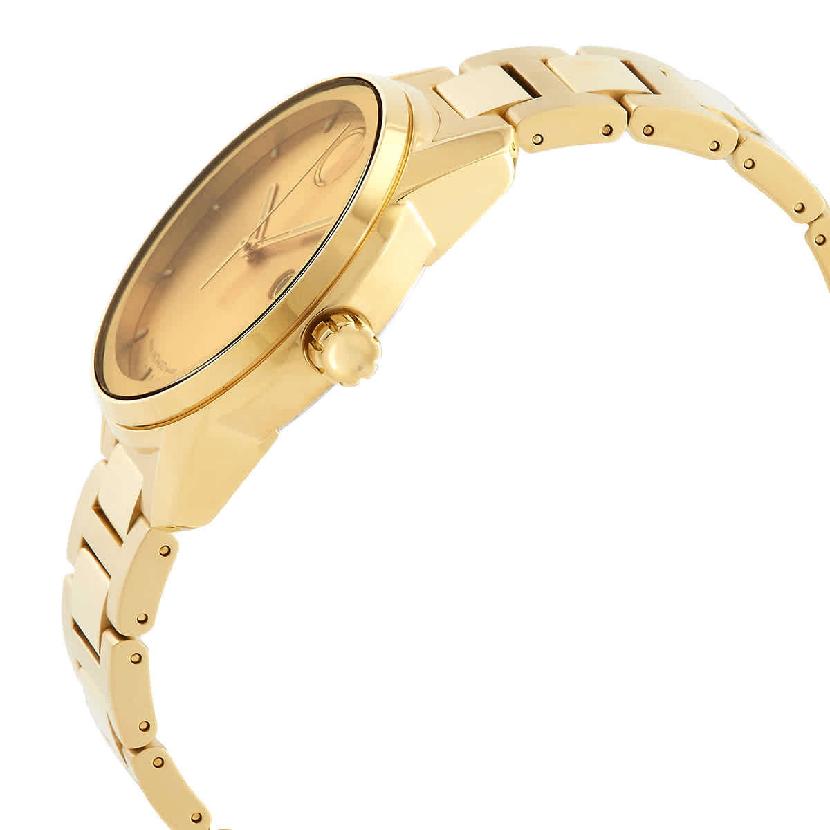  Shop Authentic Movado Bold Verso Gold Dial Gold Steel Strap Watch for Men - 3600861 - Luxxuri