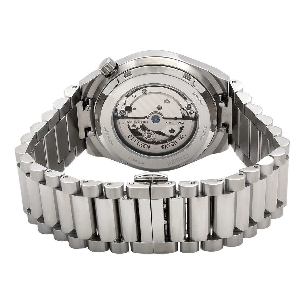  Shop Authentic Citizen Tsuyosa Automatic Blue Dial Silver Steel Strap Watch For Men - NK5010-51L - Luxxuri