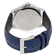  Shop Authentic Gucci G Timeless Quartz Blue Dial Blue Leather Strap Watch For Men - YA1264032 - Luxxuri