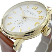  Shop Authentic Marc Jacobs Baker White Dial Brown Leather Strap Watch for Women - MBM1317 - Luxxuri