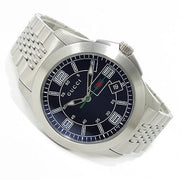  Shop Authentic Gucci G Timeless Black Dial Silver Steel Strap Watch For Men - YA126201 - Luxxuri