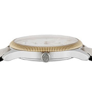  Shop Authentic Gucci G Timeless Automatic Silver Dial Beige Leather Strap Watch For Men - YA126348 - Luxxuri