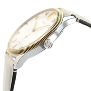  Shop Authentic Gucci G Timeless Automatic Silver Dial Beige Leather Strap Watch For Men - YA126348 - Luxxuri