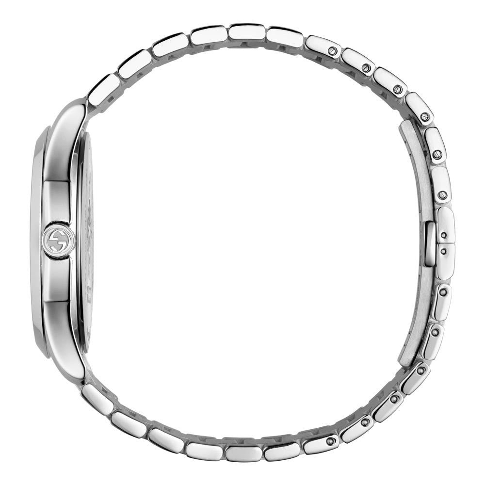 Shop Authentic Gucci G Timeless Silver Dial Silver Steel Strap Watch For Women - YA1264028 - Luxxuri