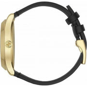  Shop Authentic Gucci G Timeless Bee Motif Black Dial Black Leather Strap Watch For Women - YA1264055 - Luxxuri