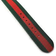  Shop Authentic Gucci Le Marche des Merveilles Red & Green Dial Red & Green Nylon Strap Unisex Watch - YA1264060 - Luxxuri