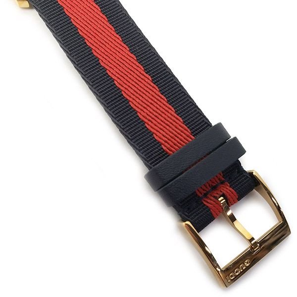  Shop Authentic Gucci G Timeless Bee Red & Blue Dial Red Two Tone Nylon Strap Watch For Men - YA1264061 - Luxxuri