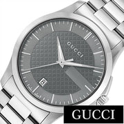  Shop Authentic Gucci G Timeless Grey Dial Silver Steel Strap Watch For Men - YA126441 - Luxxuri