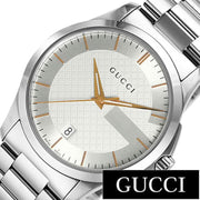  Shop Authentic Gucci G Timeless Silver Dial Silver Steel Strap Unisex Watch - YA126442 - Luxxuri