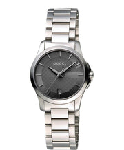  Shop Authentic Gucci G Timeless Grey Dial Silver Steel Strap Watch For Women - YA126522 - Luxxuri