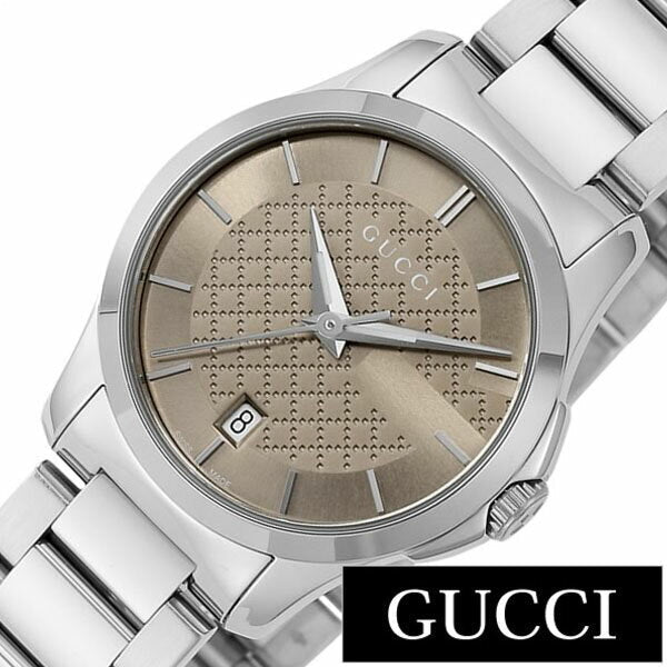  Shop Authentic Gucci G Timeless Brown Dial Silver Steel Strap Watch For Women - YA126526 - Luxxuri