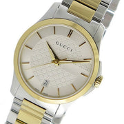  Shop Authentic Gucci G Timeless Silver Dial Two Tone Steel Strap Watch For Women - YA126563 - Luxxuri