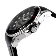  Shop Authentic Gucci Dive Quartz Kingsnake Black Dial Black Rubber Strap Watch For Men - YA136217 - Luxxuri