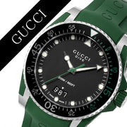  Shop Authentic Gucci Dive Black Dial Green Rubber Strap Watch For Men - YA136310 - Luxxuri