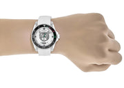  Shop Authentic Gucci Dive Tiger White Dial White Rubber Strap Watch For Men - YA136329 - Luxxuri