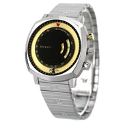  Shop Authentic Gucci Grip Chronograph Disney Black Dial Silver Steel Strap Watch For Men - YA157307 - Luxxuri