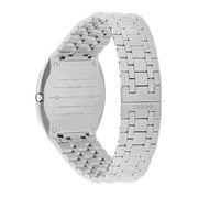  Shop Authentic Gucci 25H Quartz Silver Dial Silver Steel Strap Unisex Watch - YA163407 - Luxxuri