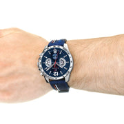  Shop Authentic Tommy Hilfiger Decker Blue Dial Blue Rubber Strap Watch for Men - 1791476 - Luxxuri
