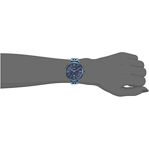  Shop Authentic Fossil Jacqueline Blue Dial Blue Steel Strap Watch for Women - ES4094 - Luxxuri