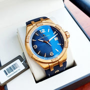  Shop Authentic Maurice Lacroix Aikon Limited Edition Blue Dial Blue Leather Strap Watch For Men - AI6008-BRZ01-420-1 - Luxxuri