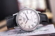  Shop Authentic Tissot Carson Powermatic 80 White Dial Black Leather Strap Watch For Men - T085.407.16.013.00 - Luxxuri
