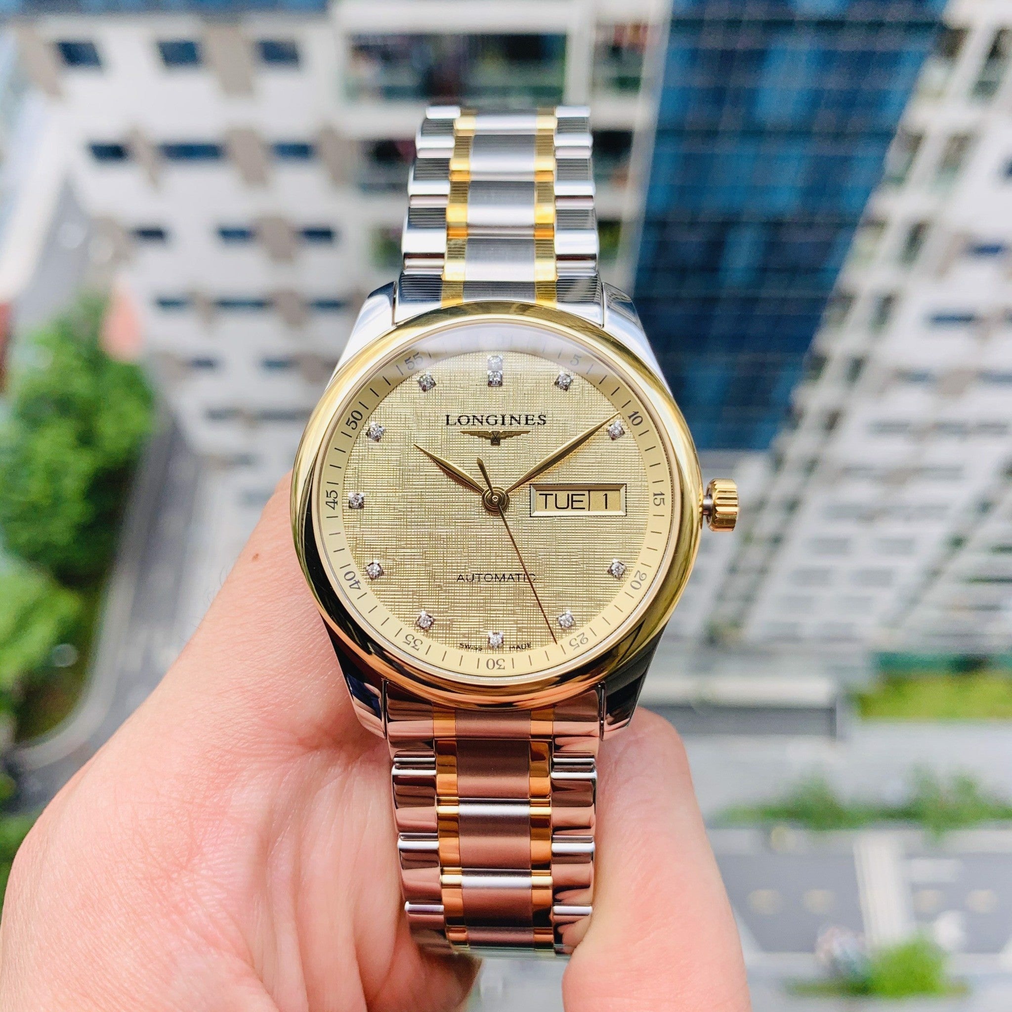  Shop Authentic Longines Master Collection Automatic 38.5mm Watch for Men - L2.755.5.38.7 - Luxxuri