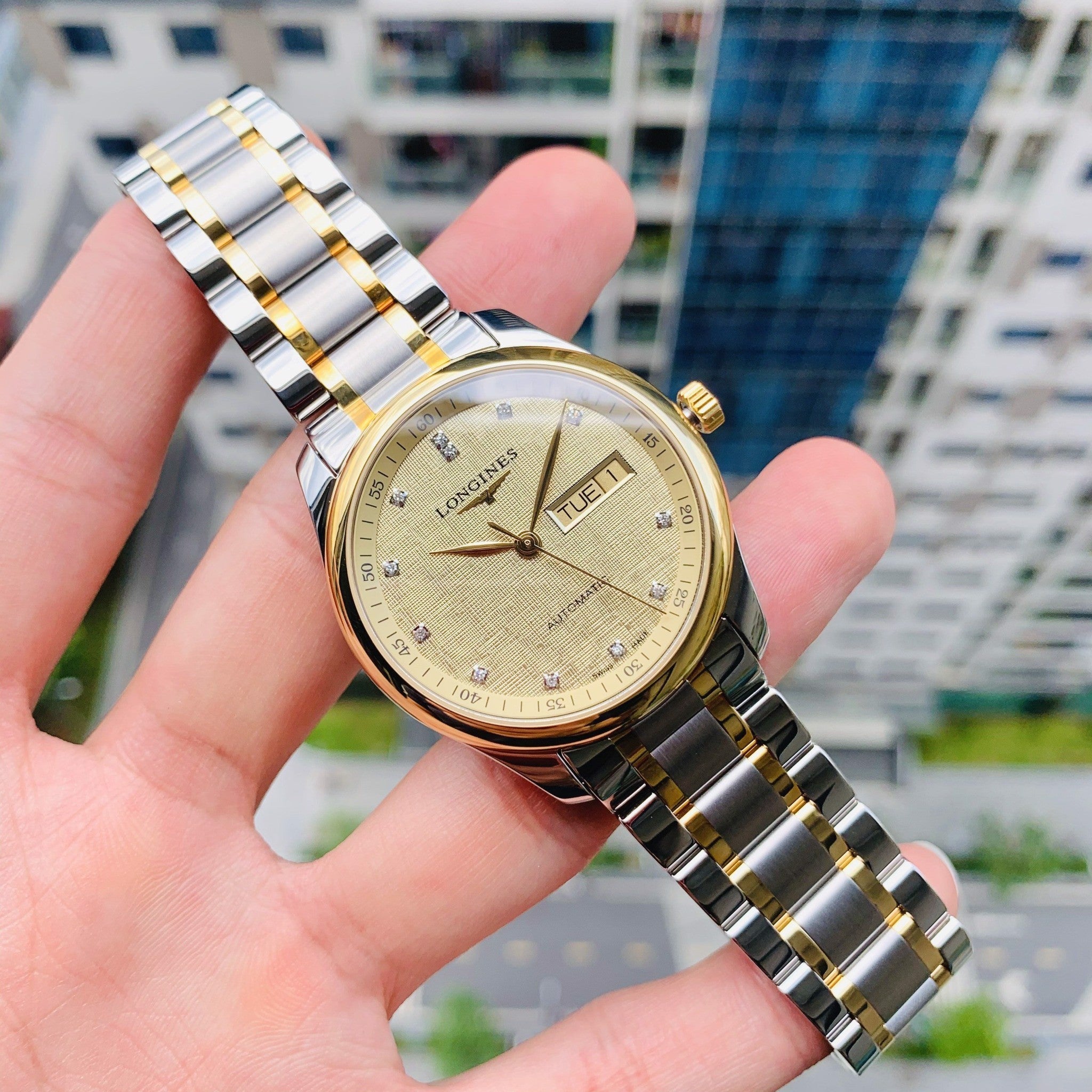  Shop Authentic Longines Master Collection Automatic 38.5mm Watch for Men - L2.755.5.38.7 - Luxxuri