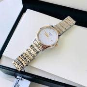  Shop Authentic Tissot T Classic Carson Quartz White Dial Two Tone Steel Strap Watch for Men - T085.410.22.011.00 - Luxxuri