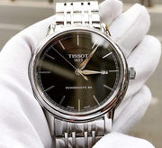  Shop Authentic Tissot Classic Carson Powermatic 80 Black Dial Silver Steel Strap Watch For Men - T085.407.11.051.00 - Luxxuri