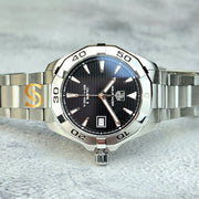  Shop Authentic Tag Heuer Aquaracer Black Dial Watch for Men - WAY2110.BA0928 - Luxxuri