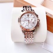  Shop Authentic Versace Sport Tech Chronograph While Dial Two Tone Steel Strap Watch for Men - VELT00319 - Luxxuri