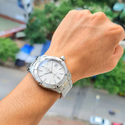  Shop Authentic Tag Heuer Aquaracer Automatic White Dial Silver Steel Strap Watch for Men - WAY2111.BA0928 - Luxxuri