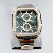  Shop Authentic Fossil Inscription Multifunction Black Dial Gold Steel Strap Watch for Men - BQ2656 - Luxxuri