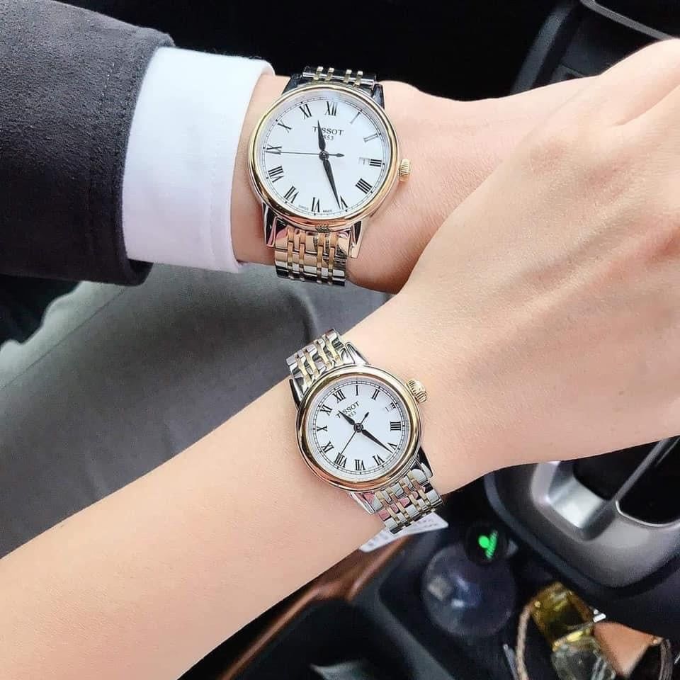  Shop Authentic Tissot T Classic Carson Quartz White Dial Two Tone Steel Strap Watch for Men - T085.410.22.013.00 - Luxxuri