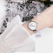  Shop Authentic Calvin Klein Authentic White Dial Silver Mesh Bracelet Watch for Women - K8G23126 - Luxxuri