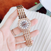  Shop Authentic Bulova Phantom White Dial with Swarovski Baguettes Rose Gold Steel Strap Watch for Women - 98L268 - Luxxuri
