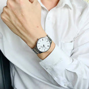  Shop Authentic Tissot T Classic Tradition 5.5 White Dial Watch For Men - T063.409.11.018.00 - Luxxuri